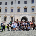 A Nagyváradi várban - csoportkép