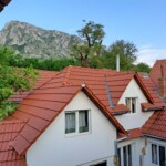 A Székelykő szállásunk teraszáról (Torockó)